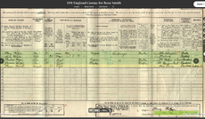 1911 England Census